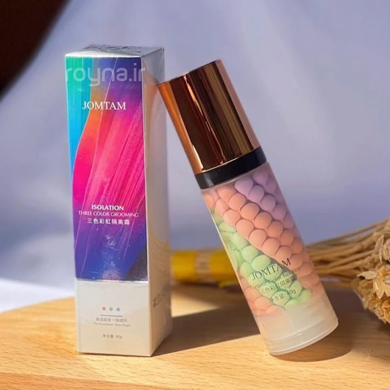 پرایمر جومتام زیر ساز آرایش تثبیت کننده آرایش پرایمر رنگین کمانی